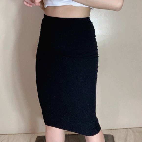 Garage High Rise Bodycon Pencil Skirt - Picture 1 of 2